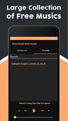 Download free music android App screenshot 0