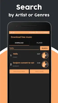 Download free music android App screenshot 2